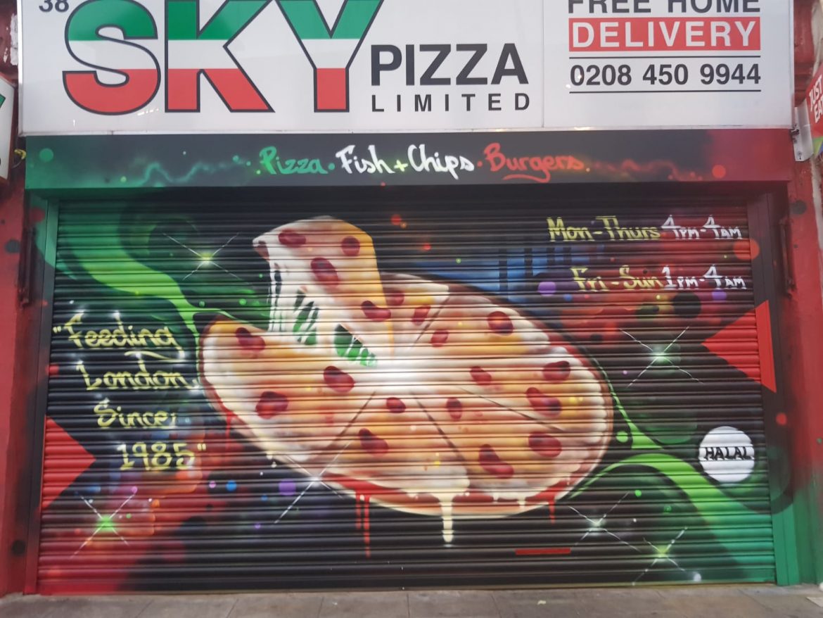 Pizza shop for sale in crickelwood
